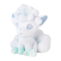 Officiële Pokemon center knuffel Comfy Friends Fluffy Alolan Vulpix 38cm 